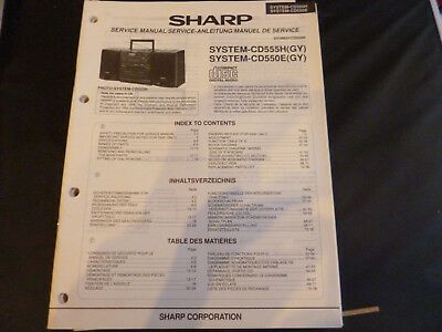 Service Manual SHARP Operator's Manual AKAY SCOT Panasonic