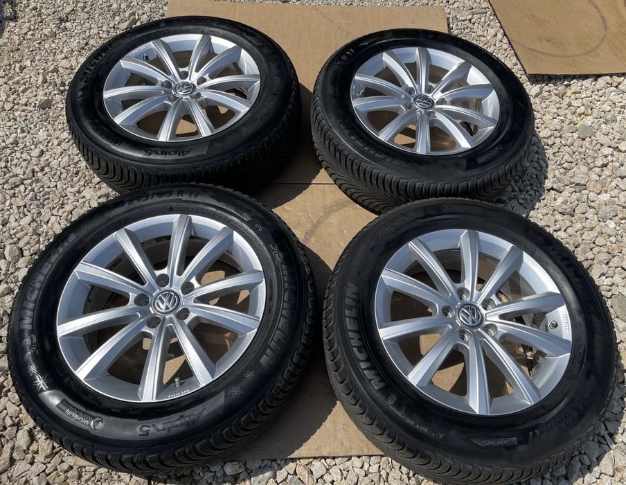 Jante VW 17 Tiguan Roti iarna 215/65R17 Michelin DOT2022
