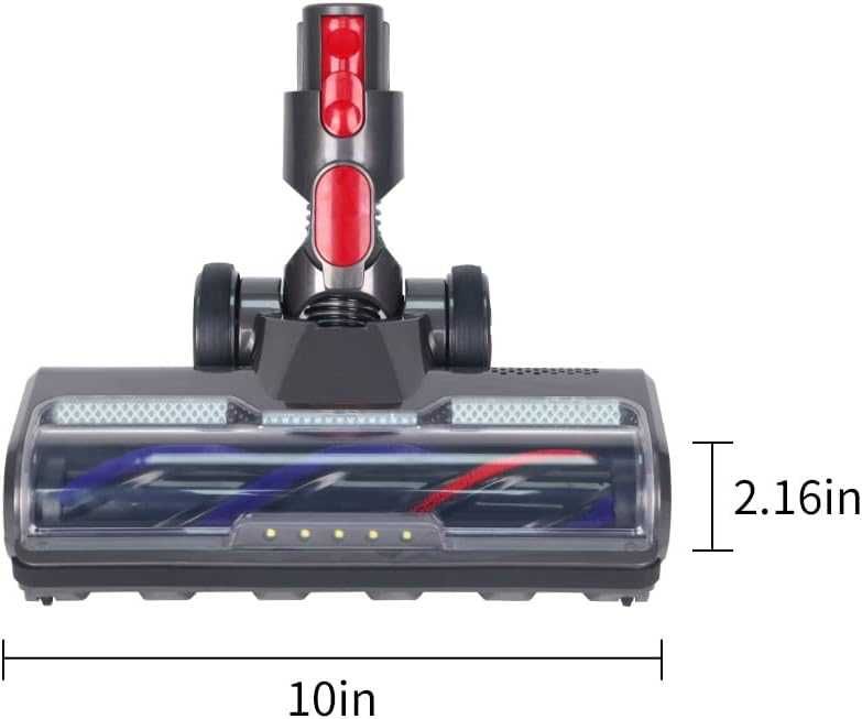 LED Четка Laymi за прахосмукачки Dyson V7V8 V10 V11 V15 SV10 SV12 SV14