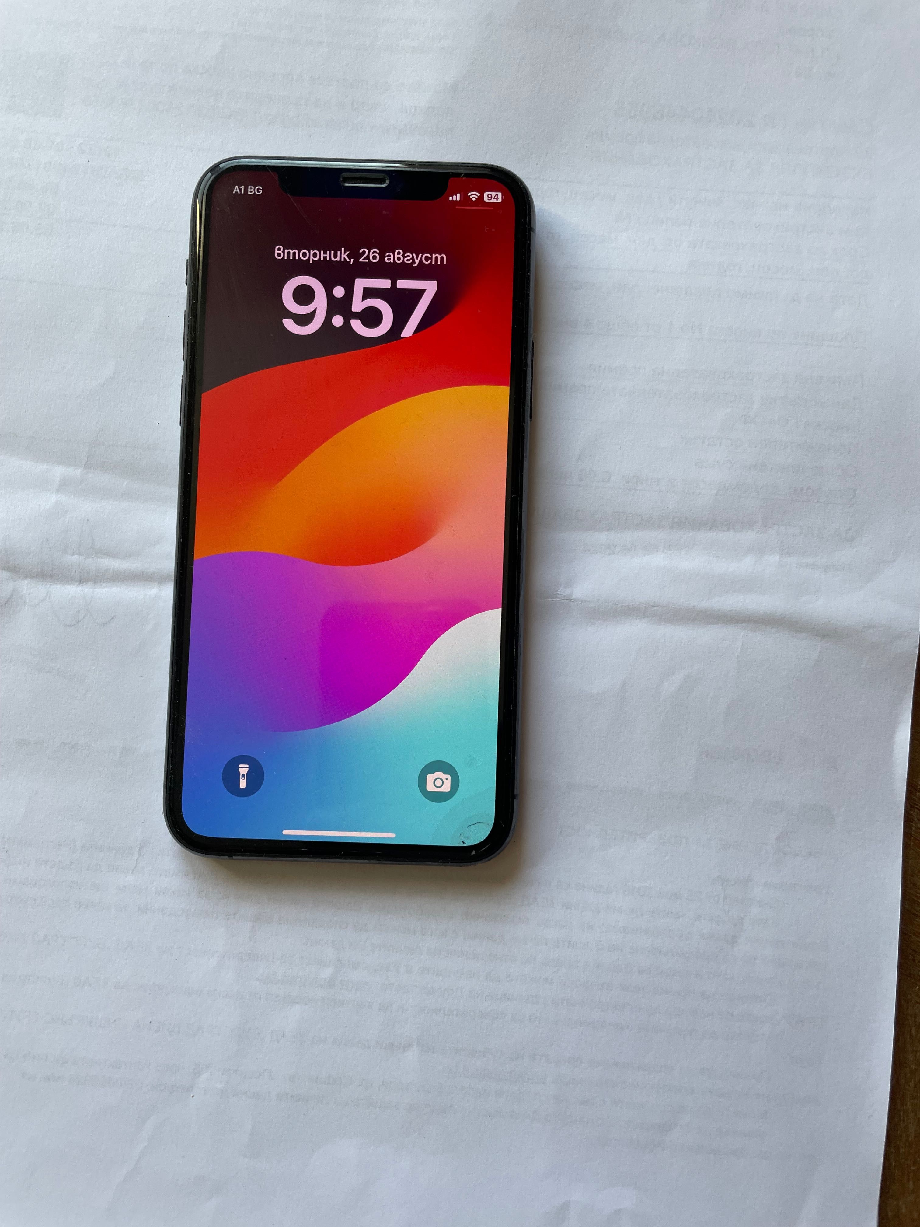 IPHONE 11 pro 64 gb black