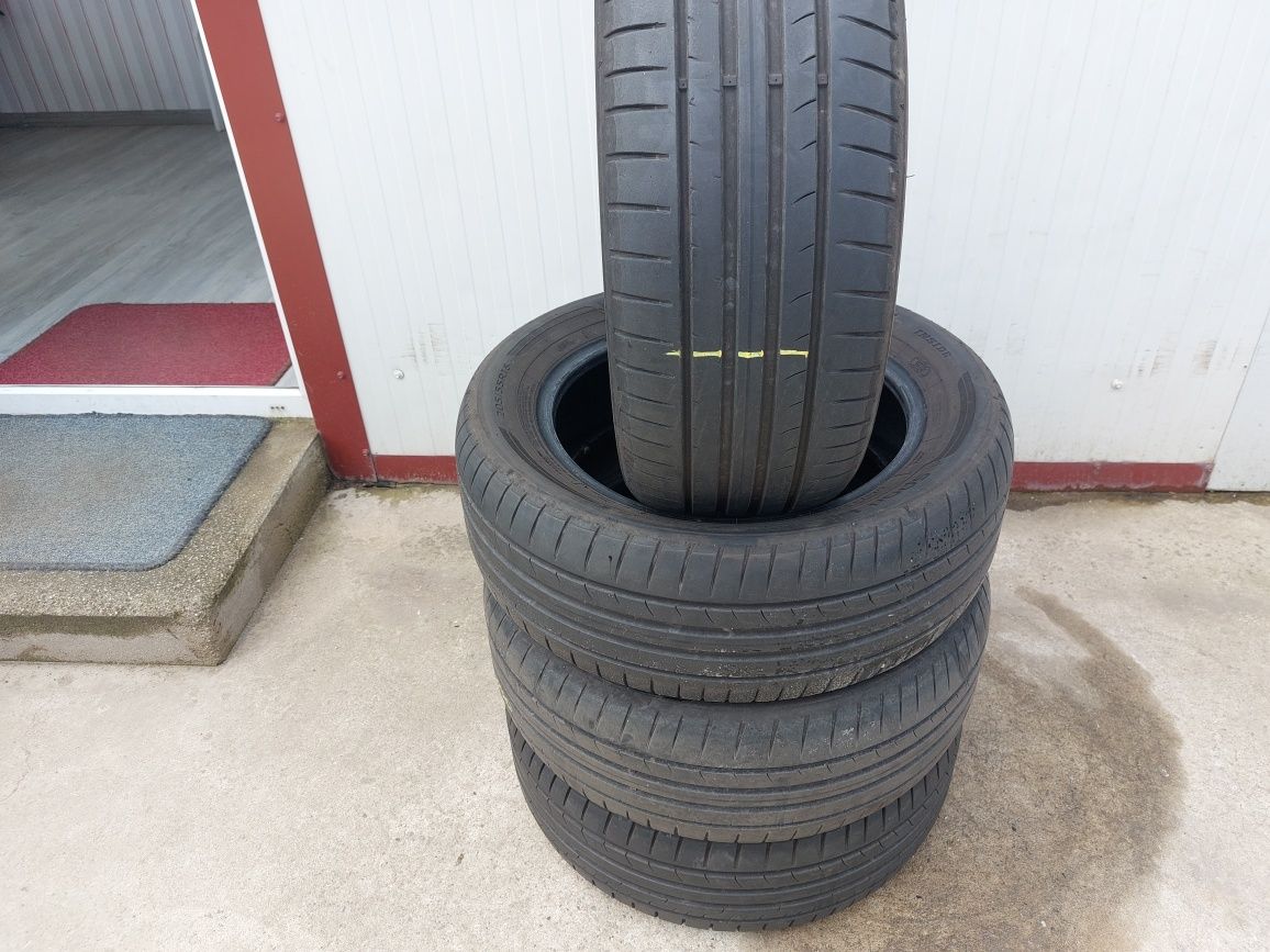 125 lei bucata! Set anvelope de vara 205 55 16 Dunlop