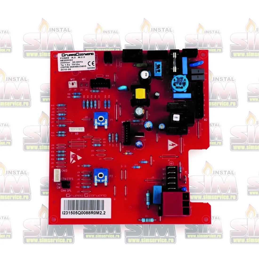 Placa electronica FONDITAL 6SCHEMOD26