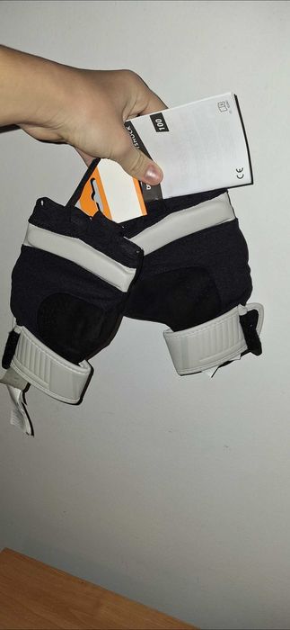 Semi manusi de box cardio pentru adulti 100 gri deschis