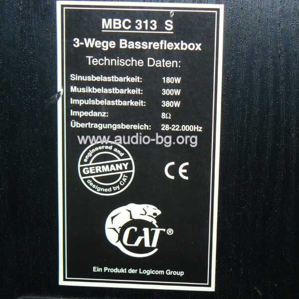 2.5 лентови тонколони Cat MBC 313S