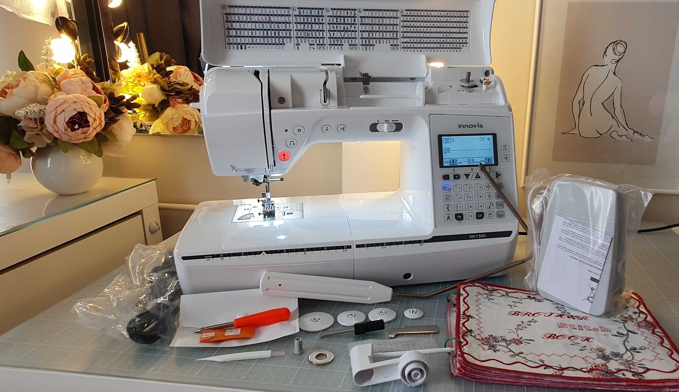 Masina de cusut si quilting  BROTHER INNOV-IS NV 1300