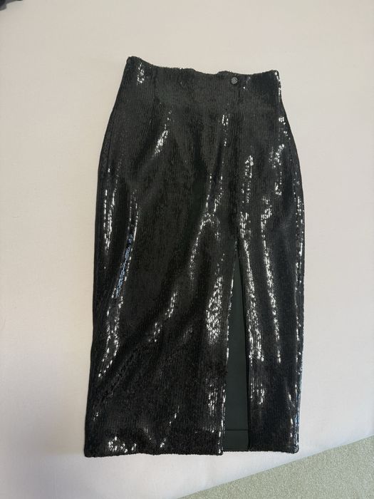 Луксозна черна пола