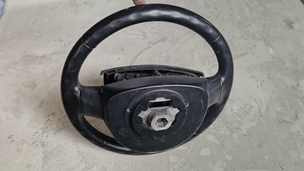 Volan piele Ford Fiesta MK5 cu airbag