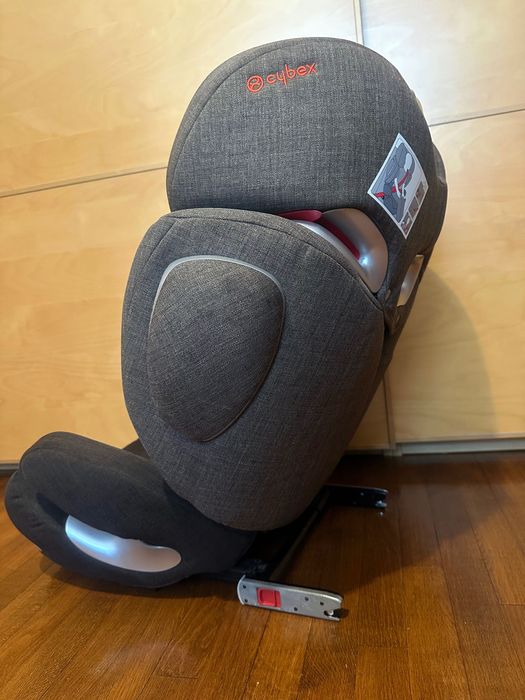 Детско столче за кола Cybex Solution Q-fix Platinum 15-36 кг (3-12 г.)