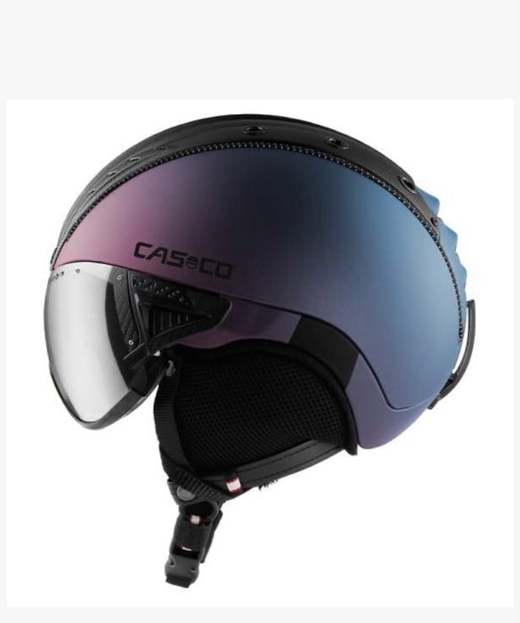 Унисекс ски каска Casco SP-2 CARBONIC VISOR