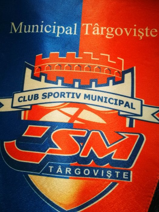 Fanion sportiv CSM Targoviste: Club Sportiv Municipal Targoviste.