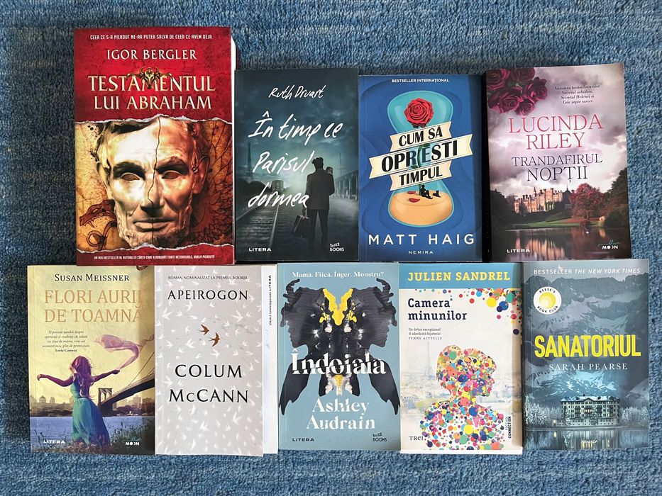 Carti beletristica - pret unic 15 lei/buc