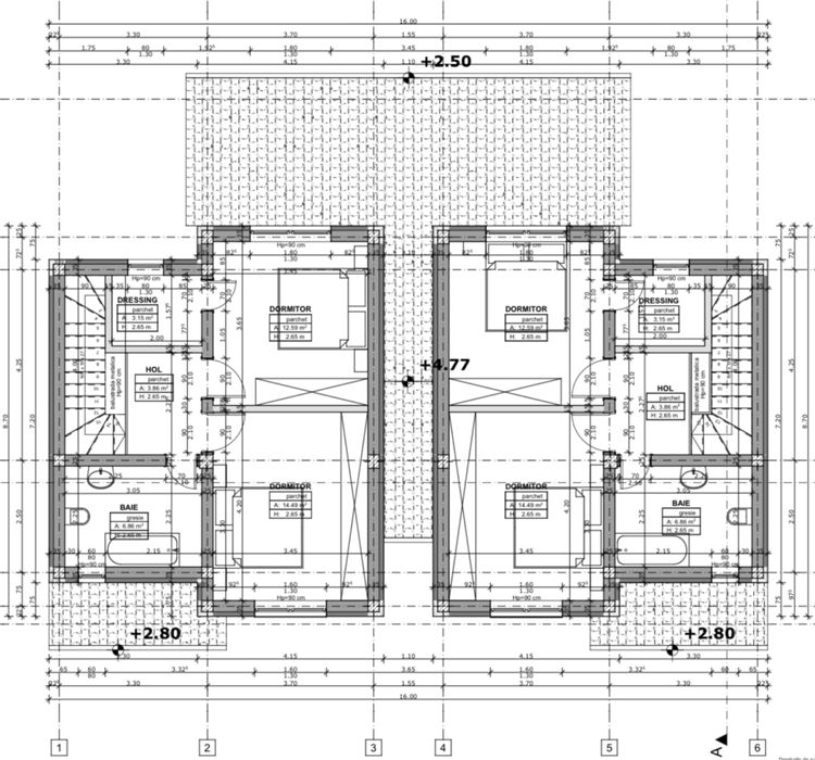 Duplex separat prin CT Mosnita Noua