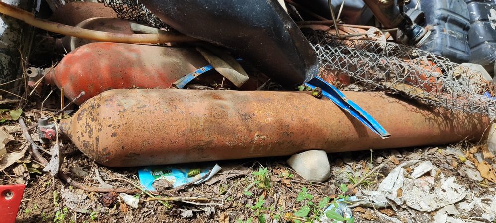 Газ баллоны метан и пропан и кислород балон