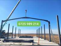 Structura metalica hala metalica 500mp sau 300mp cu montaj panouri
