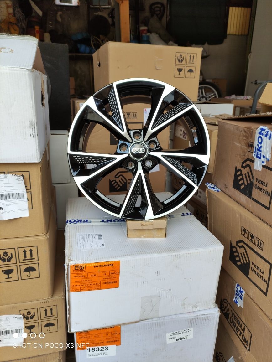 Джанти за Ауди Audi new Rs Style 18 " цола 5х112 нови А3 А4 А5 А6 А8