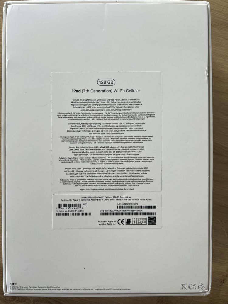 Apple iPad 7th generation 128gb