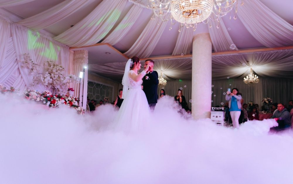 Fum greu cabina foto gheata carbonică artificii