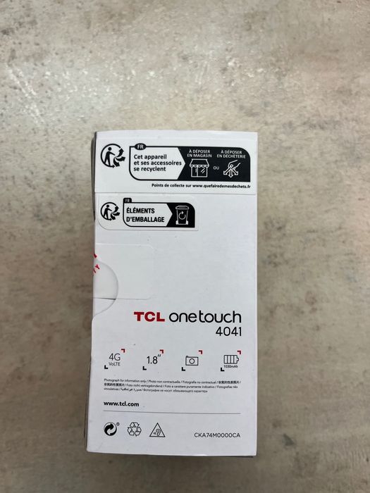 Мобилен телефон TCL onetouch 4041, Dual SIM, 4G, Черен