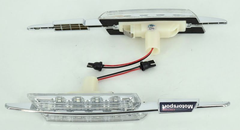 Lampi laterale LED semnalizare transparente compatibile BMW. ERK