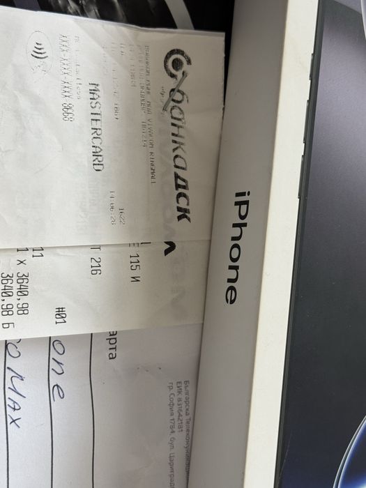 КАТО НОВ 512GB iPhone 16 Pro Max Vivacom Гаранция 2026 Black / Черен