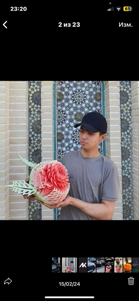 Karving sohasini borib o’rgatib kelamiz