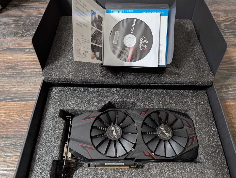 Видеокарта GTX 1070Ti от ASUS 8Gb