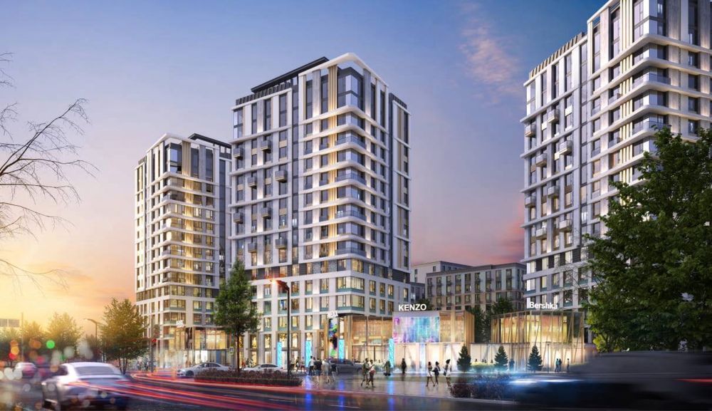 Рохат Круг, Янги Бахт Продается квартира в ЖК NRG YANGI BAXT 71м2