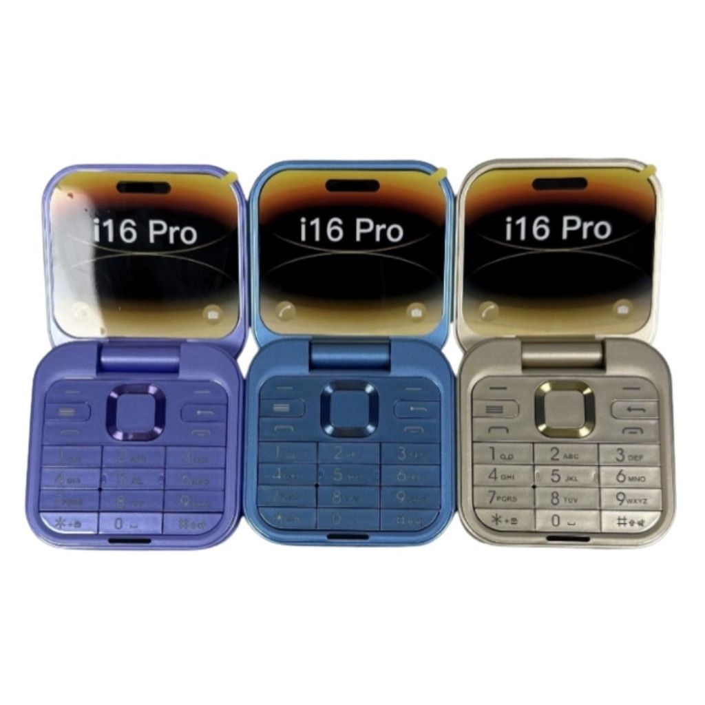 Сгъваем мобилен телефон i16 Pro – 2 SIM карти