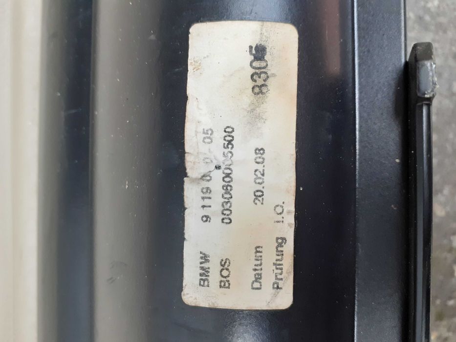 Rulou portbagaj crem cu plasa BMW seria 5 E61 kombi,an 2004 - 2010