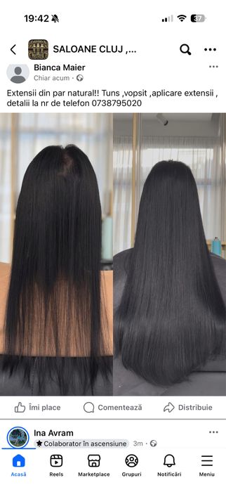 Aplicare extensii , demontare