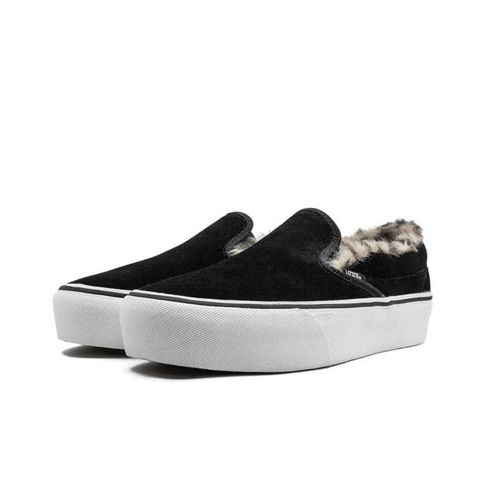 Vans Classic Slip-On Platform Fur Lining ОРИГИНАЛ дамски кецове 38/24