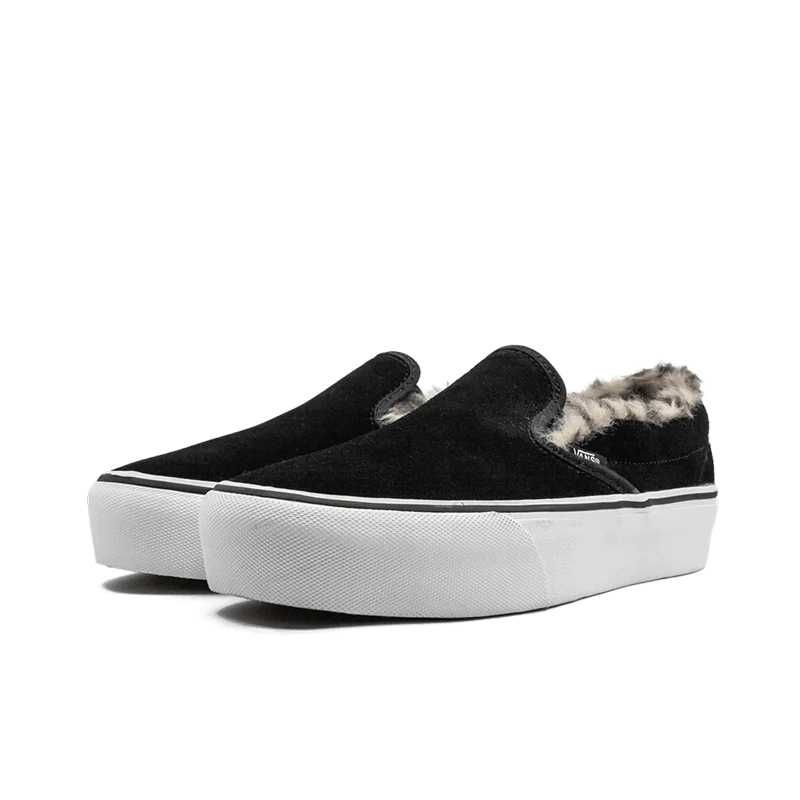 Vans Classic Slip-On Platform Fur Lining ОРИГИНАЛ дамски кецове 37/38