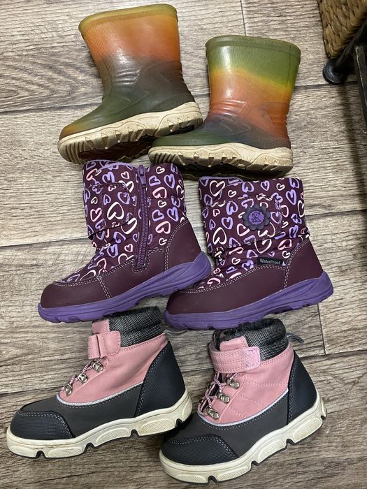 Детские Сапоги и ботинки размер 25