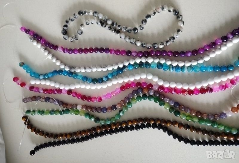 Колиета,гривни    естествен камък размер по поръчка