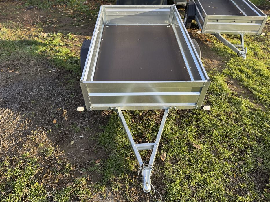 Remorca nouă 750 kg, dimensiuni 205x125 cm, pret promoțional!!