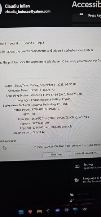 PC gaming RTX4090 + I9 14900k