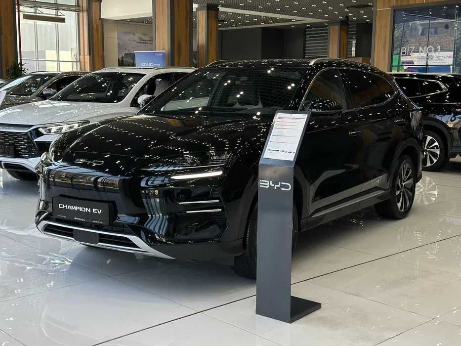 BYD Song Plus Champion EV 2025 eng foydali taklif Kredit yiliga 22%