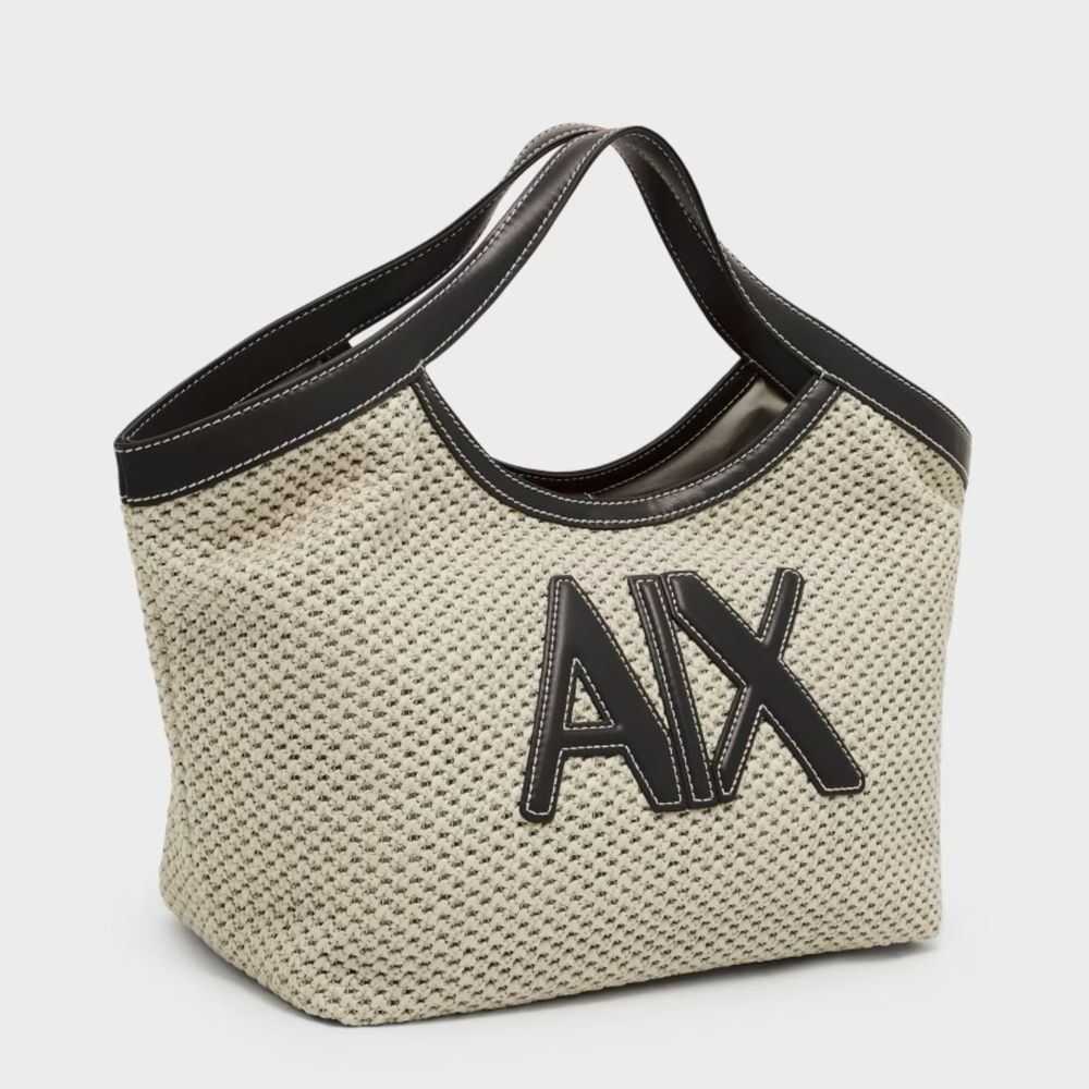 Дамска плетена чанта от плат Armani Exchange XW000410 AF12591 M1013