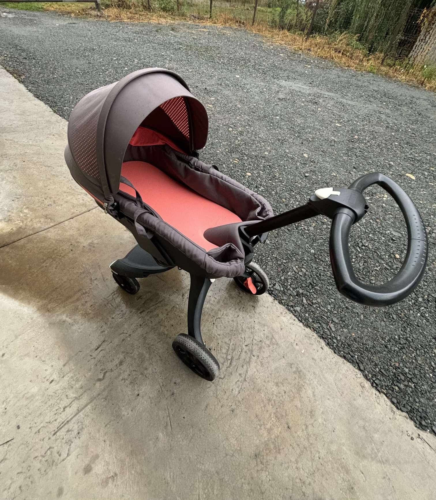 Carucior bebe Stokke Xplory v5 roz-gri