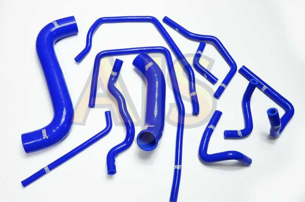 Патрубки системы охлаждения Subaru Impreza GD GG 00-07 турбо 11шт.