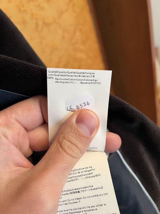 BOSS - Плюшено/Кадифено Мъжко Сако 46 размер