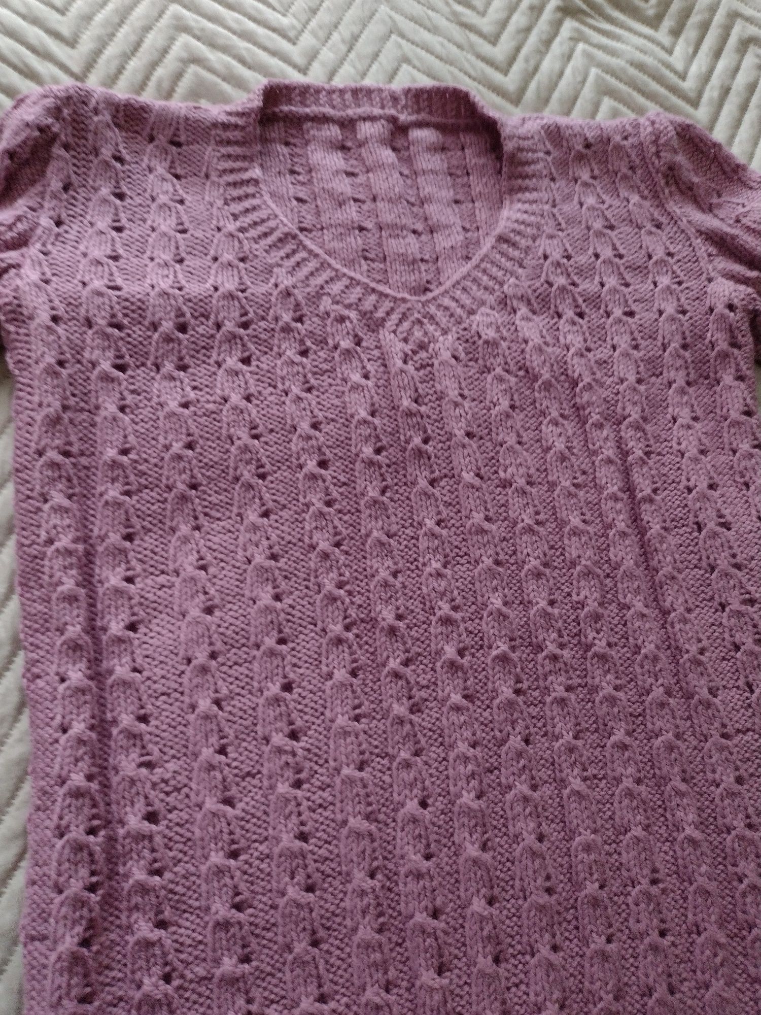 Ръчно плетена туника (рокля)