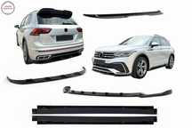 Kit Aero Extensii VW Tiguan II Mk2 R/R Line Facelift (2020-2024) Negru- livrare gratuita