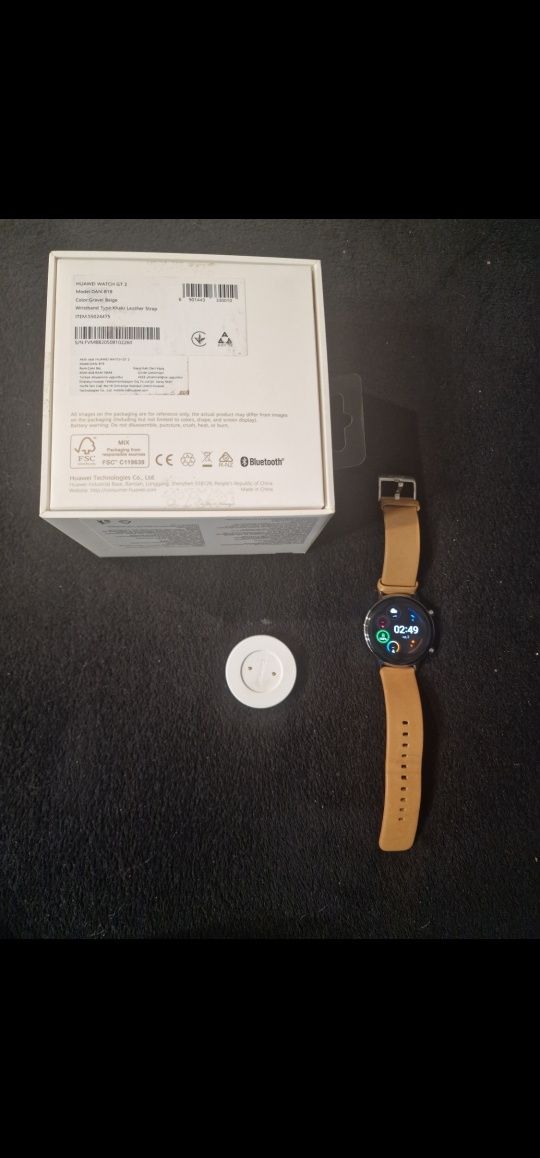 Продавам запазен часовник Huawei GT 2 42mm.119лв