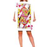 Costum regina inimilor carte de joc adult