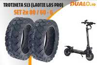 SET 2 Cauciucuri 80/60-6  pentu Trotienta Scooter S13/ Laotie L8S Pro