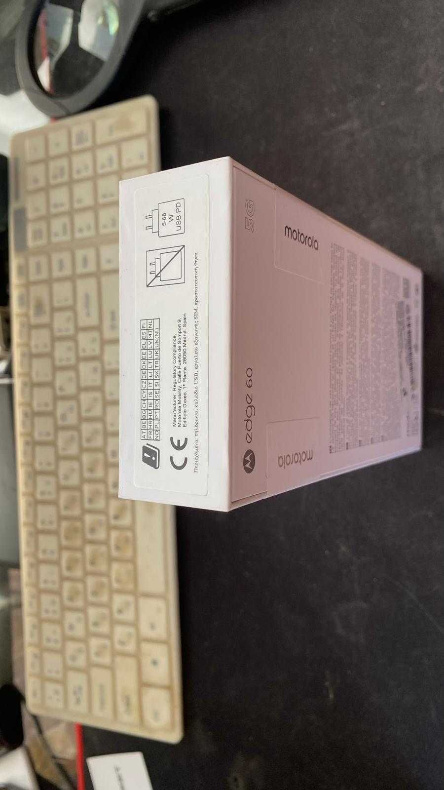 Смартфон Motorola Edge 60, 8GB, 256GB, PANTONE Gibraltar Sea