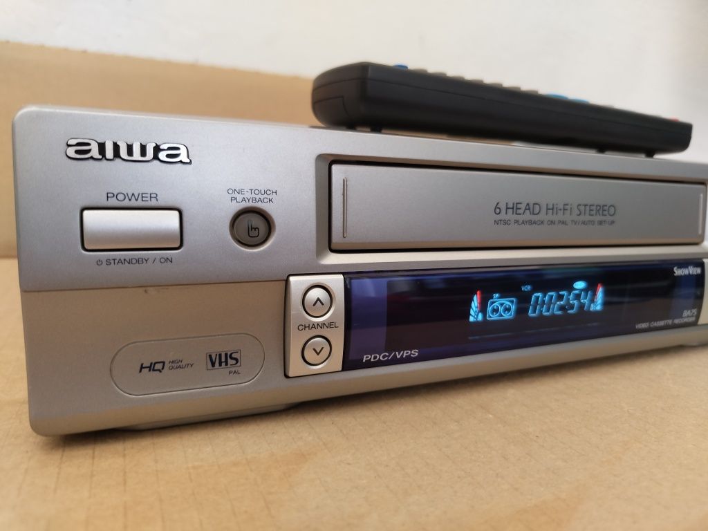 Videorecorder Aiwa BA75 6 capete, Hi-Fi stereo