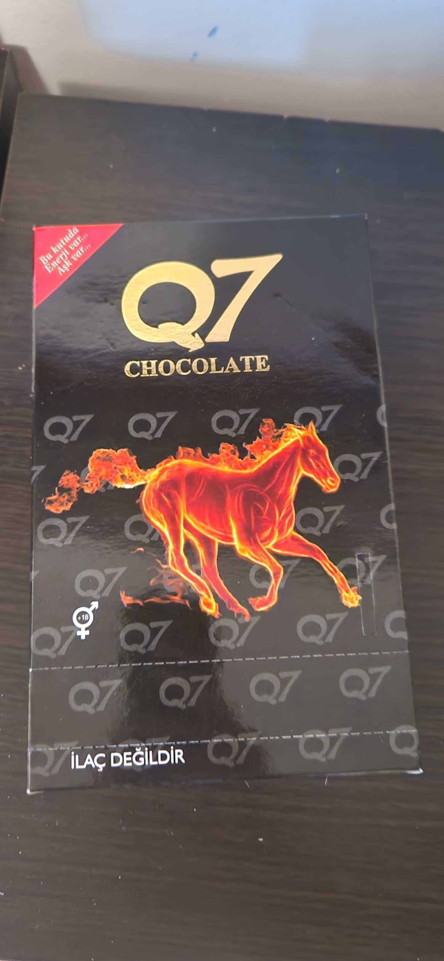 Ciocolata Q7 pentru barbati afrodisiac potenta 100% original