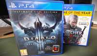 Witcher 3 (Game of the Year) + Diablo 3 (Ultimate Devil Edition) PS4/5